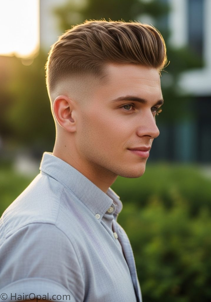 Man with textured crop mens hair styles short 2026