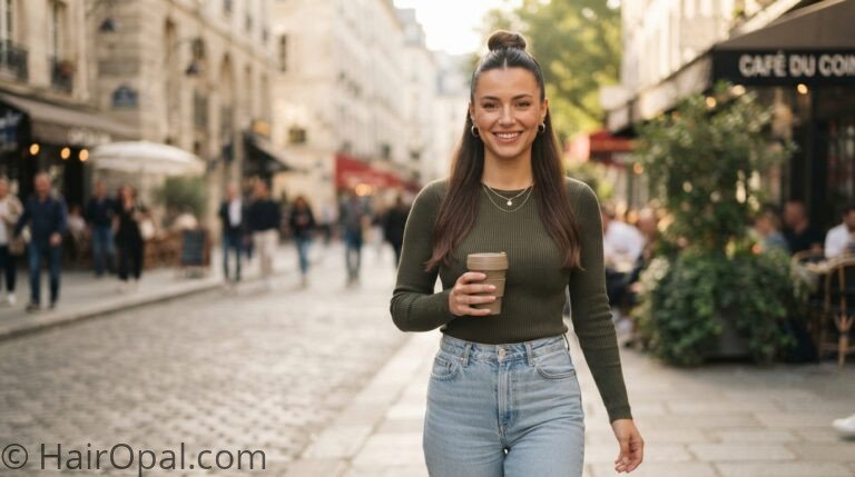 bun and ponytail hairstyles